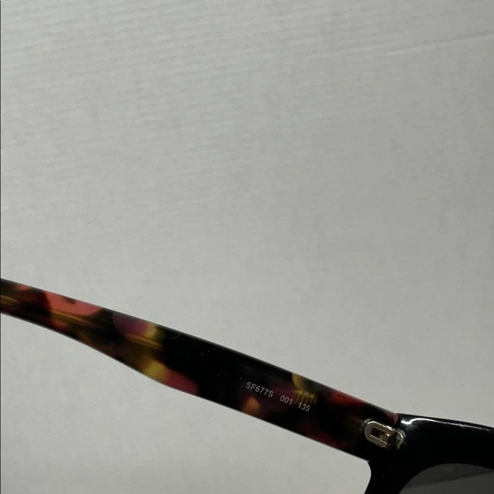 Salvatore Ferragamo Cat Eye Sunglasses Designer Sun Glasses Black Tortoise Pink